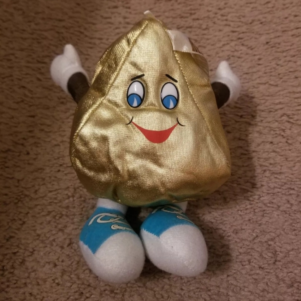 Hershey's Kiss Gold Plush Toy